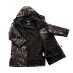 Warm Waterproof Swim Parka Oversized Hooded Robe Sherpa Liner Swimming Coat Dry Robe Surf Poncho | BCP266