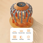 Smart Vibration Full Body Relax Scalp Head Massage Machine Relieves Fatigue Octopus Electric Head Scalp Massager | MZ-HM156