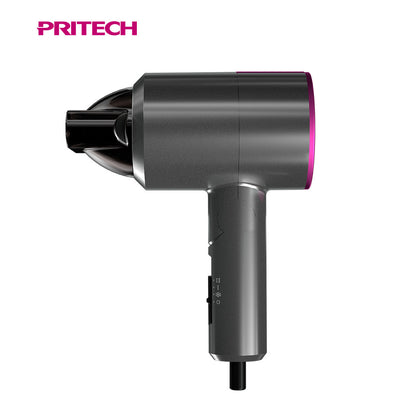 PRITECH 1100W Mini Foldable Travel Hair Dryer Compact DC Motor for Easy Portability | TC-2457