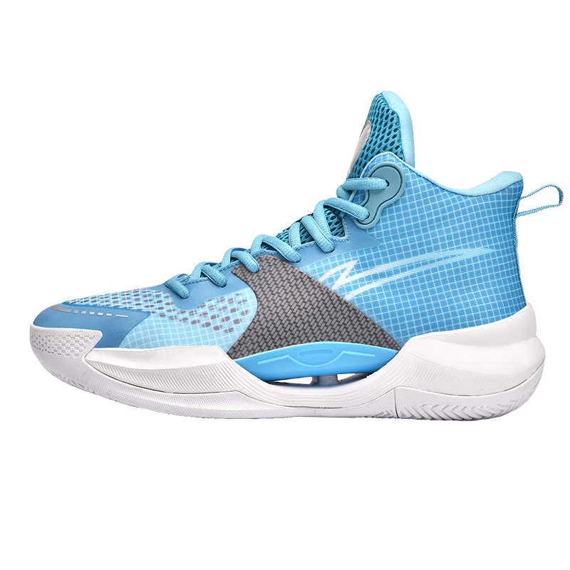 Men's Luminous High-Top Basketball Shoes Ultra-Light Winter Mesh Training & Casual Sneakers | 8012