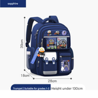 Kulomi Kids’ School Backpack – Lightweight, Ergonomic & Spine-Support Design for Children | 1-602