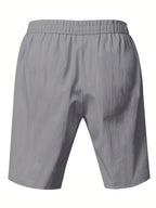 Breathable Men's Linen Shorts – Lightweight Summer Beach & Sport Casualwear| YFY-WW-2