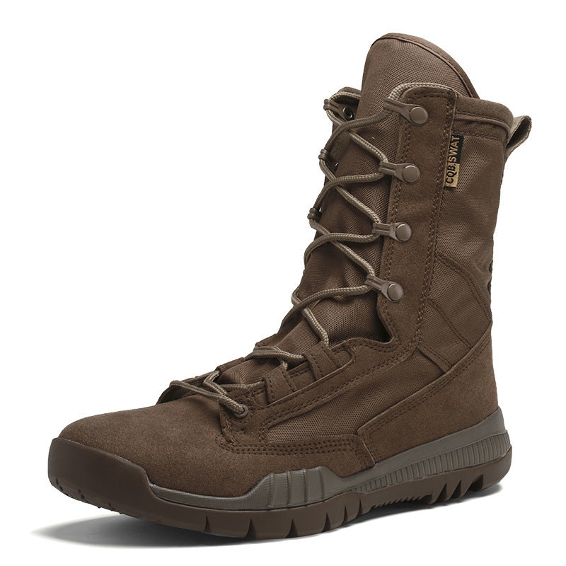 Men's Military Tactical Boots | Outdoor Combat Desert Boots | Slip-Resistant Hiking Work Boots | 31006