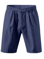 Breathable Men's Linen Shorts – Lightweight Summer Beach & Sport Casualwear| YFY-WW-2