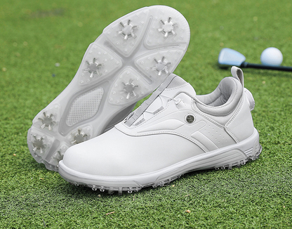 Men's & Women's Golf Shoes with Rotating Buckle | Waterproof Spike less Sneakers | Dedicated Golf & Casual Footwear | X13