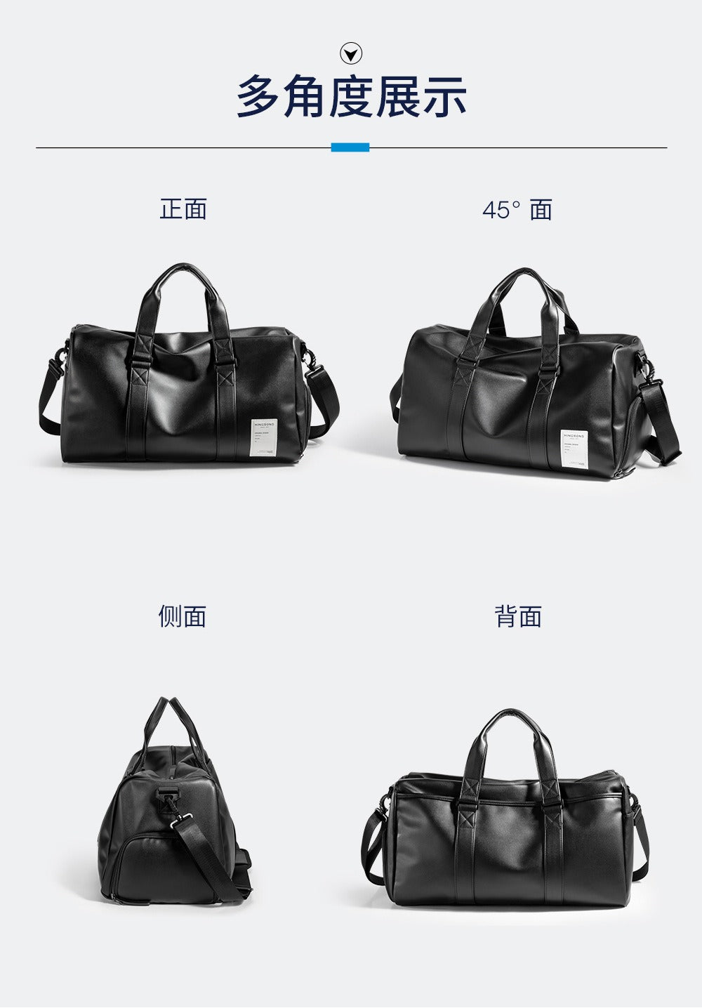 Kingsons Men’s Gym Bag – Water-Resistant, Multi-Compartment Sports duffel bag | 3332