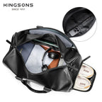 Kingsons Men’s Gym Bag – Water-Resistant, Multi-Compartment Sports duffel bag | 3332
