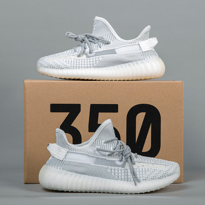 Unisex Premium Flyknit Running Shoes – All-Season Comfort Trainers | Lightweight & Breathable | 350