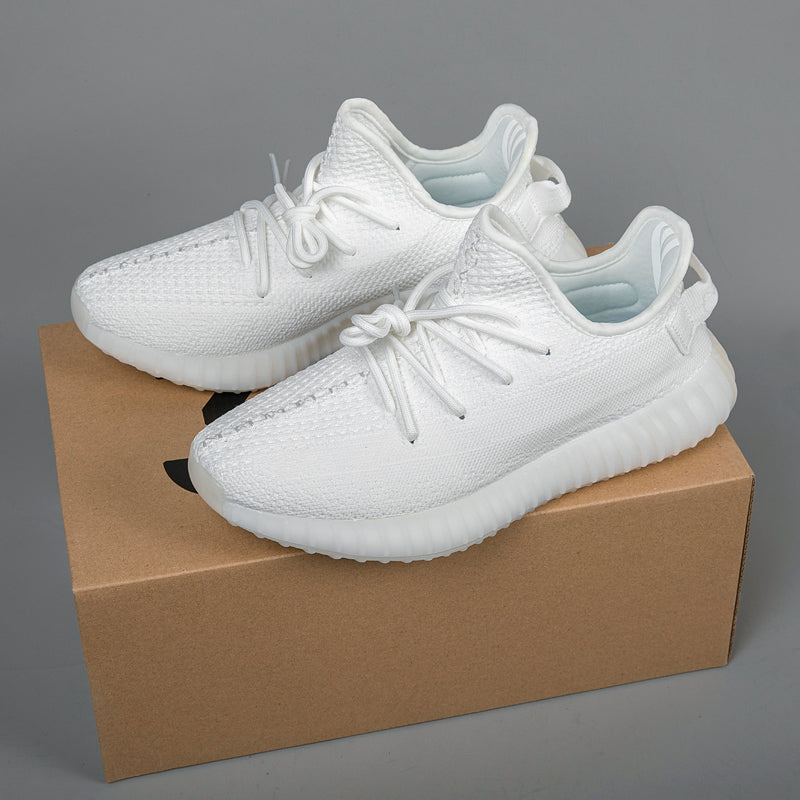 Unisex Premium Flyknit Running Shoes – All-Season Comfort Trainers | Lightweight & Breathable | 350