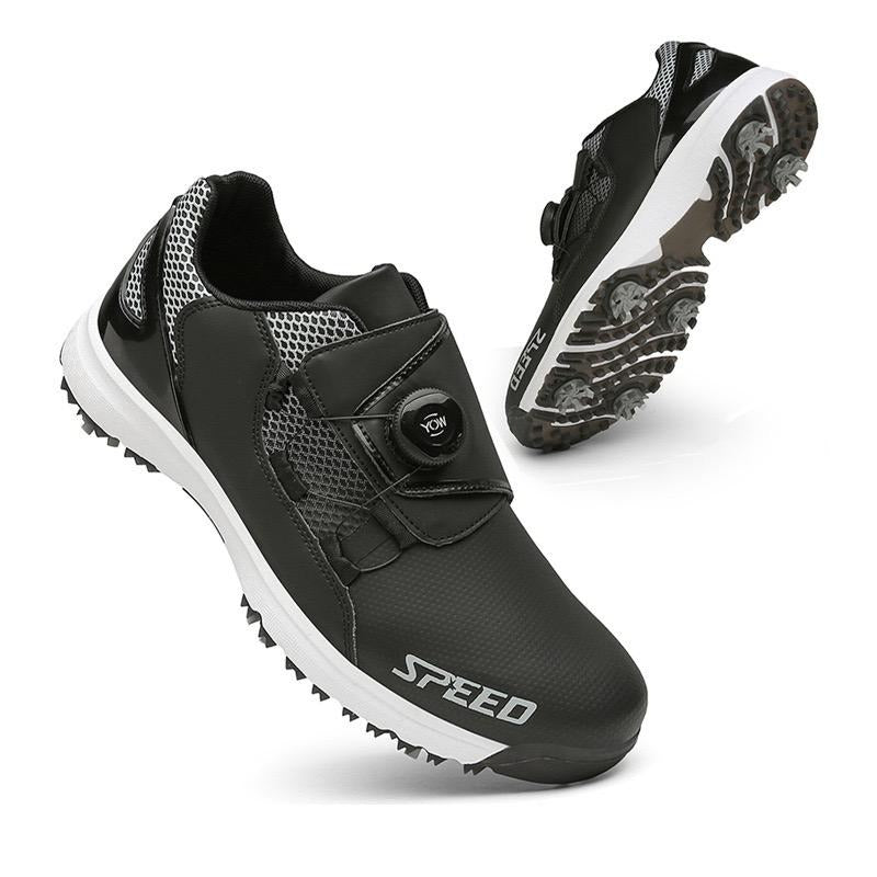 Premium Quality BOA Golf Shoes Waterproof Spiked Golf Trainers | 888A