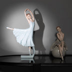Modern Resin Ballet Girl Figurine Elegant Sculpture for Home Décor & Gifts | RRW2030