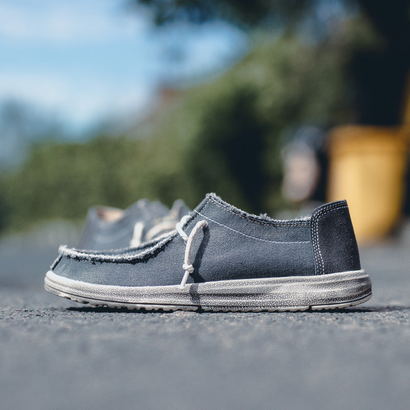 Men’s Breathable Lace-Up Summer Sneakers | Lightweight Low-Top Casual Shoes | 8803