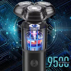 PRITECH Rechargeable Electric Shaver Double-Track Washable Razor for Smooth Shaving | RSM-2216