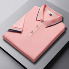 Men's Short-Sleeved Lapel Golf Polo Shirt Quick Dry & Embroidered Design T-Shirt | SG2316