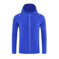 Men Premium Quality Reflective Stripe Sports Running Hooded Top Waterproof Outdoor Windrunner Gym Workout Jackets