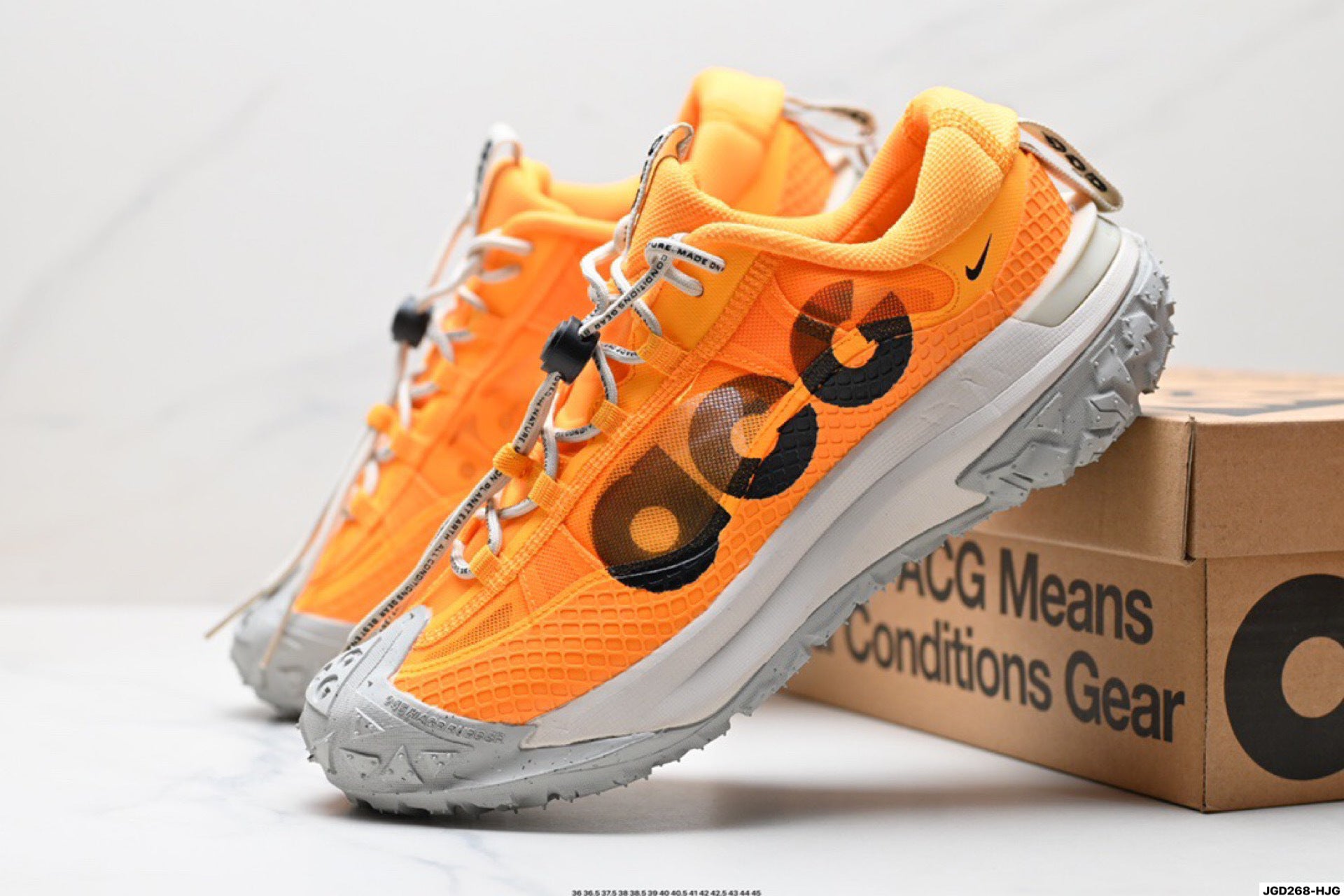 ACG Mountain Low-Top Hiking Shoes | Water-Resistant Leather & Fabric Trail Runners | Anti-Slip Outdoor Sports & Travel Sneakers | 666