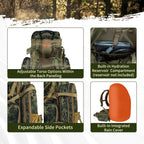 Kane 3D Tactical Hunting Backpack – Large Multi-Functional Outdoor Bag | HUNT01