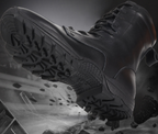 Vdason 402J Paratrooper Combat Boots | Lightweight Airborne Jump Boots | Black Genuine Leather Tactical Footwear | 402J
