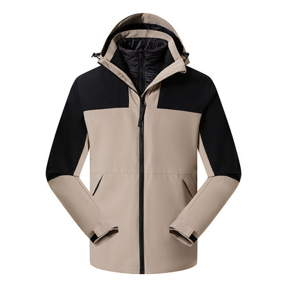 Premium 3-in-1 StormGuard Jacket | 8000mm Waterproof Down-Filled Parka with Detachable Inner Layer | TSL-C05Y