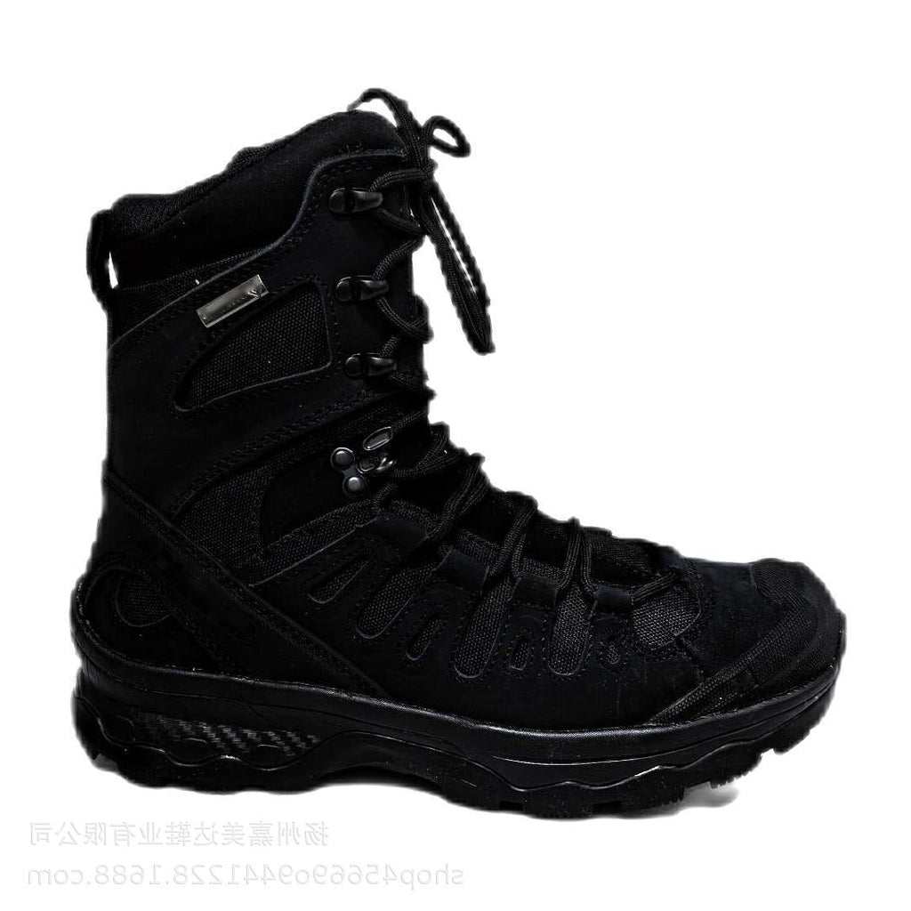 Men's Plus Size Hiking Shoes Autumn Winter High-Top Non-Slip Warm High-End Leather Combat Boots | 2025111