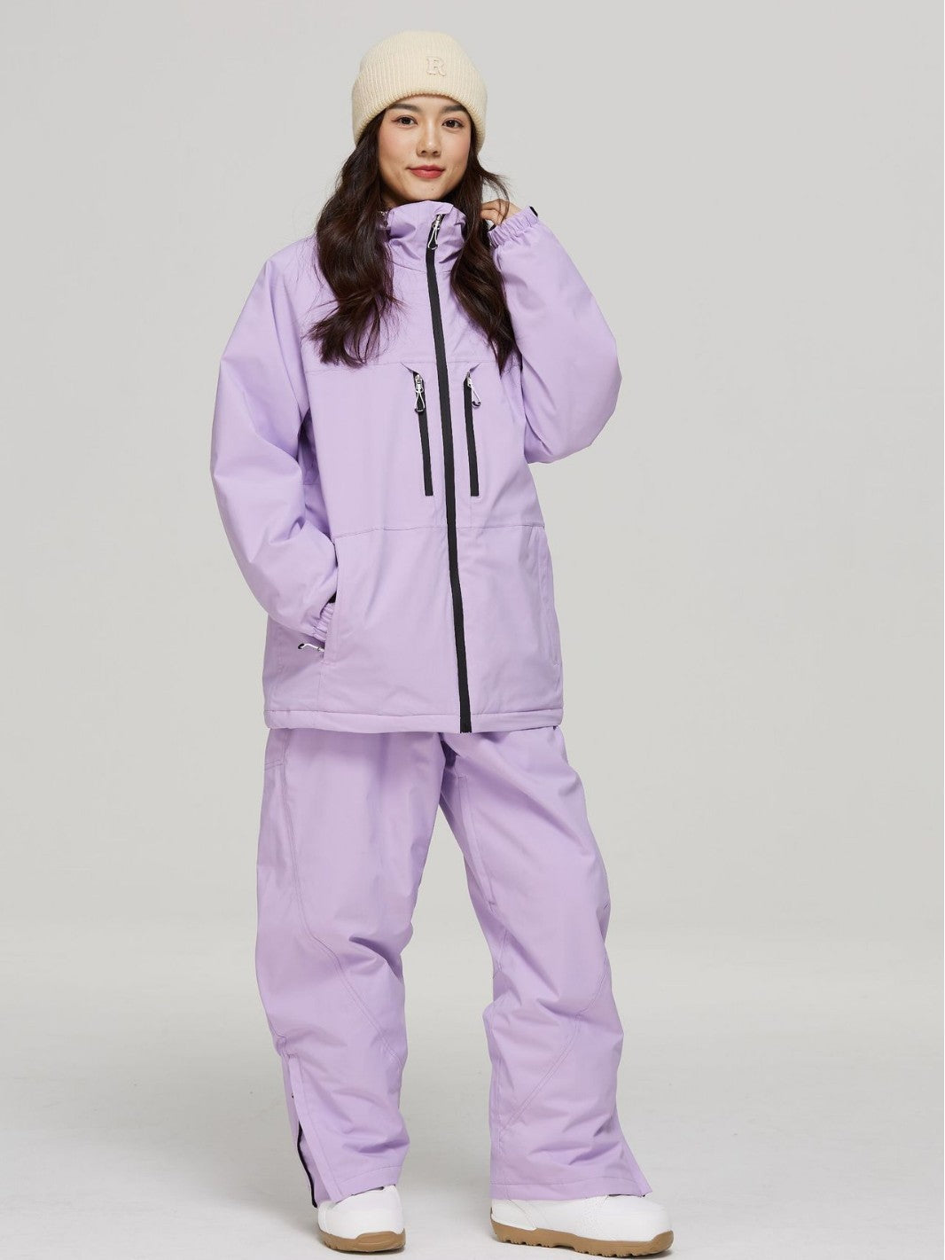 Unisex Ski Jacket 15000mm Waterproof Snowboard & Alpine Ski Wear Plus Size Insulated Snowsuit | 406
