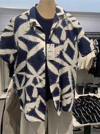 Designer Cotton Shirt for Men – Luxury Embroidery Chemise Pour Homme | ZH-8328