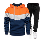 High Quality Gym Outfits Winter Tracksuit Hooded Sweatshirts & Jogger Pants Hoodie Set | 003