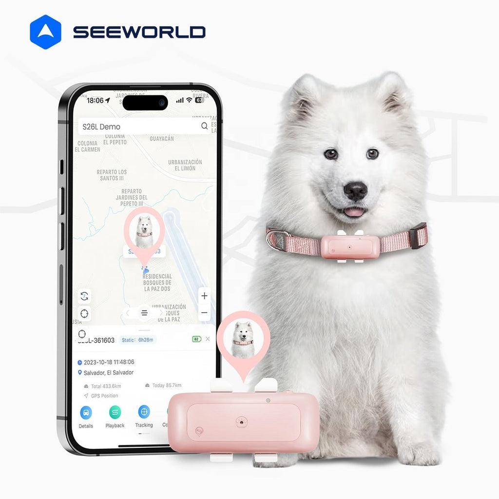 High Quality Wireless Pet Locator Pet Collar GPS Mini Pet Tracking Locator | S26L