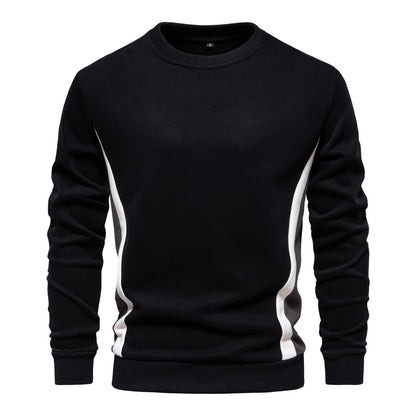 Men's Winter Sweatshirts Crew Neck Casual Pullover Long Sleeve Cotton Jumper Top | HD136