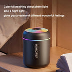 Aromatherapy Diffuser & Cool Mist Humidifier with Night Light – Boosts Plant Health & Air Quality, Ideal for Home & Office Decor | H09