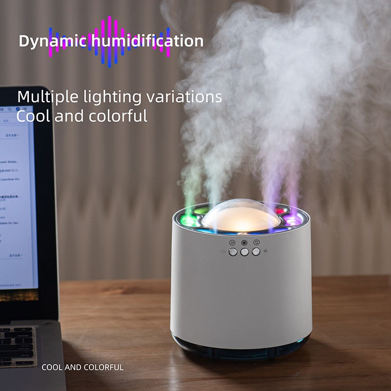 Newest Essential Oil Diffuser Humidifier Home Disco Ball Aromatherapy Diffuser with Cool Mist & LED Lights | 262
