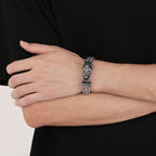 Men’s Viking Animal Bracelet Wolf, Eagle, Snake Stainless Steel Bracelet | KB179515-MZOZ