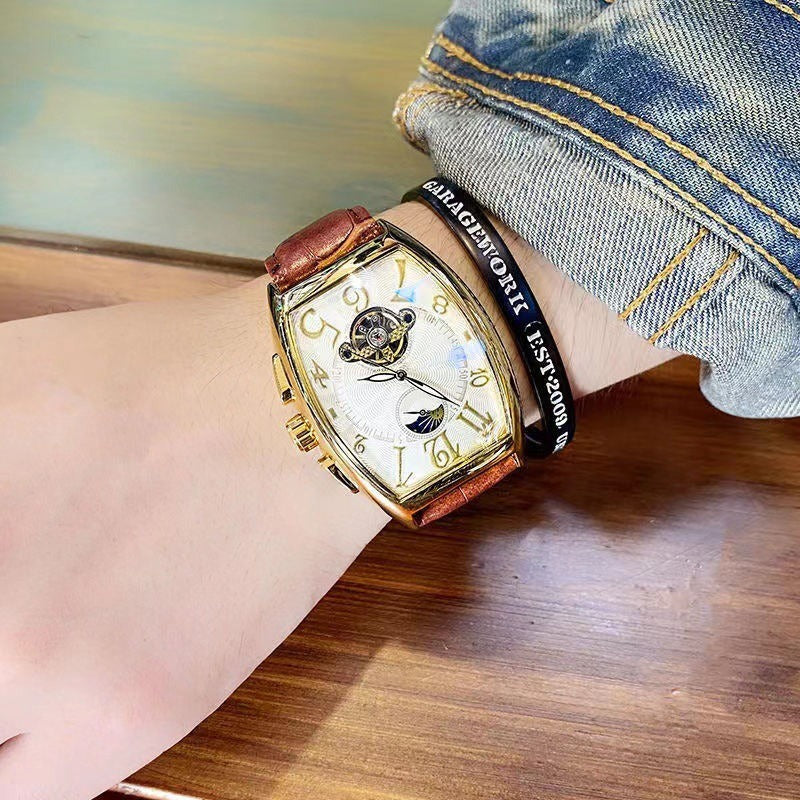 Mechanical mens wrist clearance watches