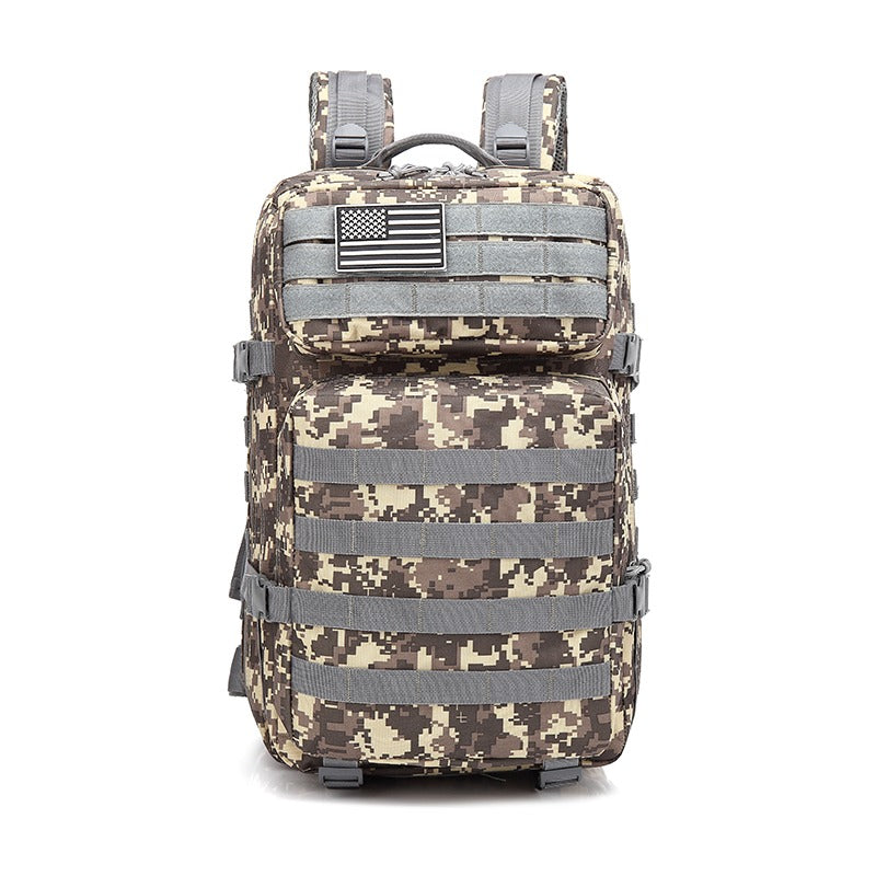 New Trending Portable Molle Bag 45L Mountain Travel Luggage Oxford Tactical Backpack