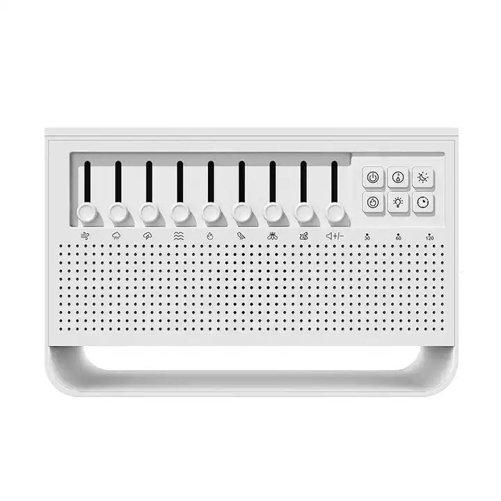 New Fancy Design 200ml Baby Care Sleeping Simulation 3d Fire Lamp Flame White Noise USB Music Essential Oil Diffuser | VR-WN03