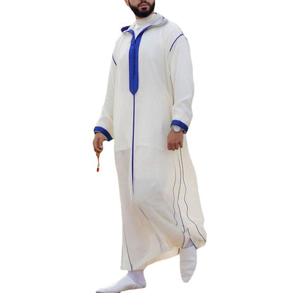 Men's Muslim Robe Shirt Elegant & Comfortable Traditional Islamic Wear | 1133978