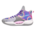 Men's Luminous High-Top Basketball Shoes Ultra-Light Winter Mesh Training & Casual Sneakers | 8012