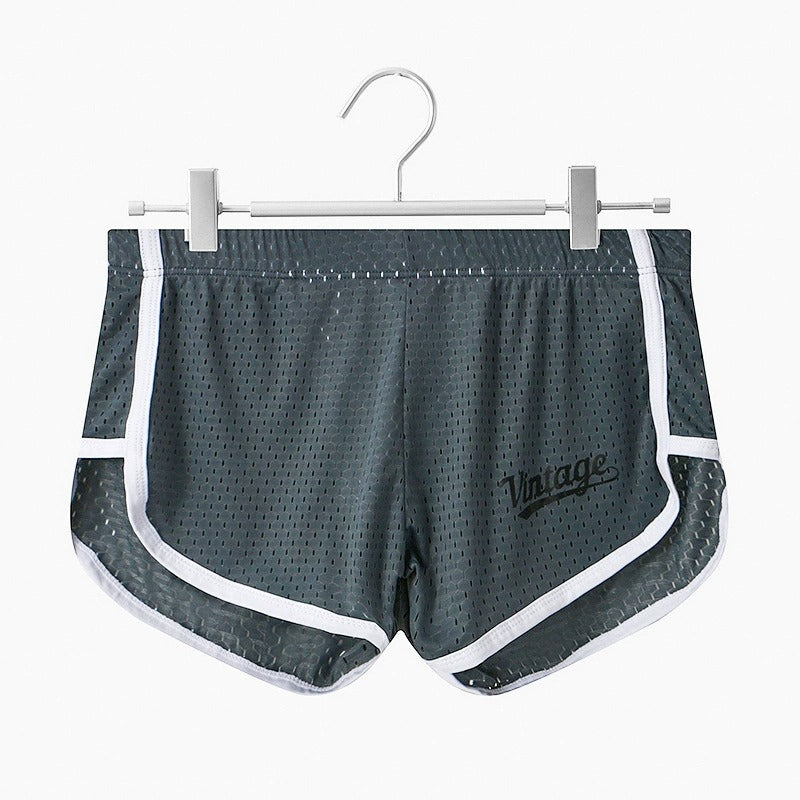 Aroku Men's Cooling Silk Boxers – Mid-Rise Breathable Lounge Pants | Quick-Dry Summer Underwear for Ultimate Comfort | 4034-DK