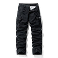 G-Stone Multi-Pocket Cotton Cargo Pants | Men‘s Outdoor Tactical Trousers | Relaxed Straight Leg Hiking & Work Pants | 8558