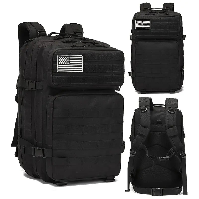 New Trending Portable Molle Bag 45L Mountain Travel Luggage Oxford Tactical Backpack