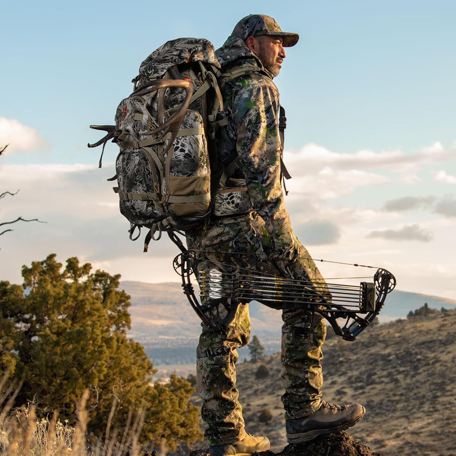 Kane 3D Tactical Hunting Backpack – Large Multi-Functional Outdoor Bag | HUNT01