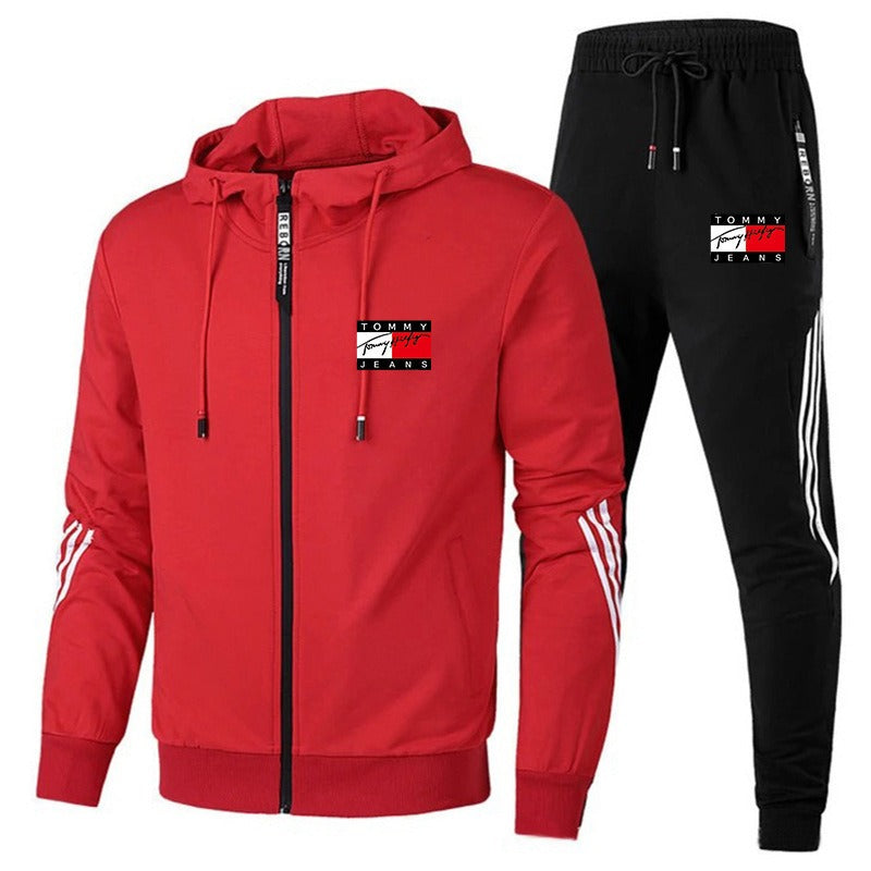 Men's Tracksuit | Zipper Hoodies | Sweatpants Jogging set
