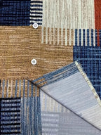 Summer Essential Men's 3D Print Short Sleeve Shirt Wrinkle-Free Oversized Casual Button-Up | F170P1016