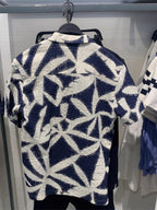 Designer Cotton Shirt for Men – Luxury Embroidery Chemise Pour Homme | ZH-8328