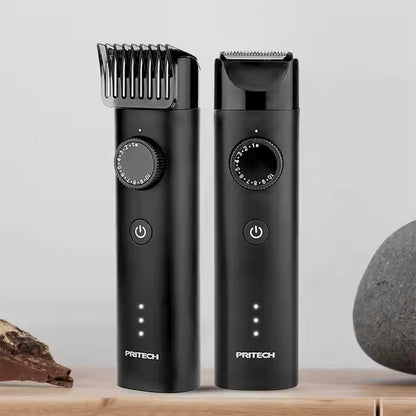 Men's Rechargeable Hair Trimmer Precision Grooming Tool for Hair Beard & Mustache | PR-2388