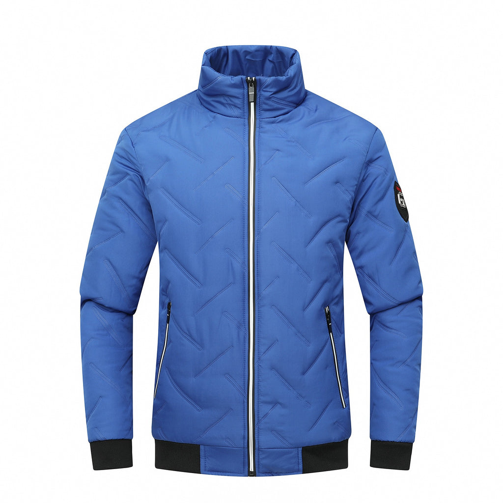 Men's Bomber Jacket – Casual Thick Cotton Padded Slim Fit Coat for Ultimate Comfort & Style | 519