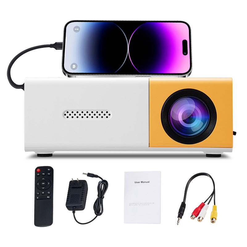 Mini Projector Compact HD Home Theater and Multimedia Device | YG300