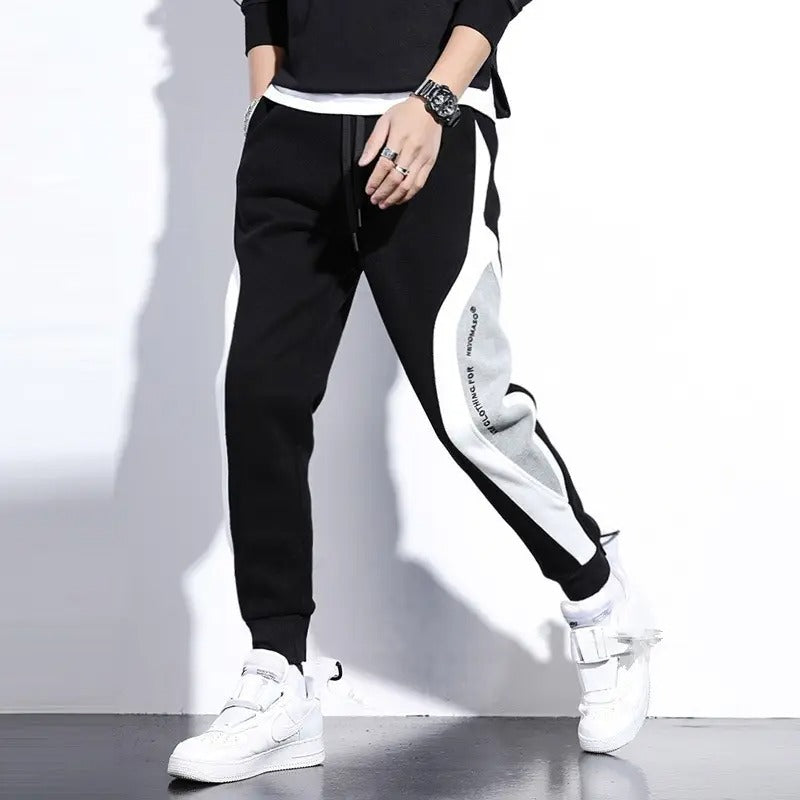 Men's Sports Trousers Stretch Pants Slim Jogging Training Running Sweatpants | K905