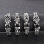 Men’s Viking Animal Bracelet Wolf, Eagle, Snake Stainless Steel Bracelet | KB179515-MZOZ