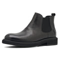 Men's Chelsea Boots | 2025 Autumn Winter British Retro Ankle Boots | Chunky Sole Leather Pull-On Boots | B3923